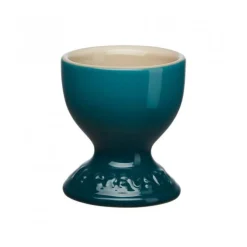 Le Creuset eierdop 5,8 cm aardewerk Bleu Riviera
