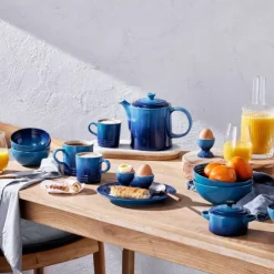 Le Creuset eierdop 5,8 cm aardewerk Azure