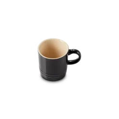 Le Creuset espressomok 100 ml aardewerk zwart