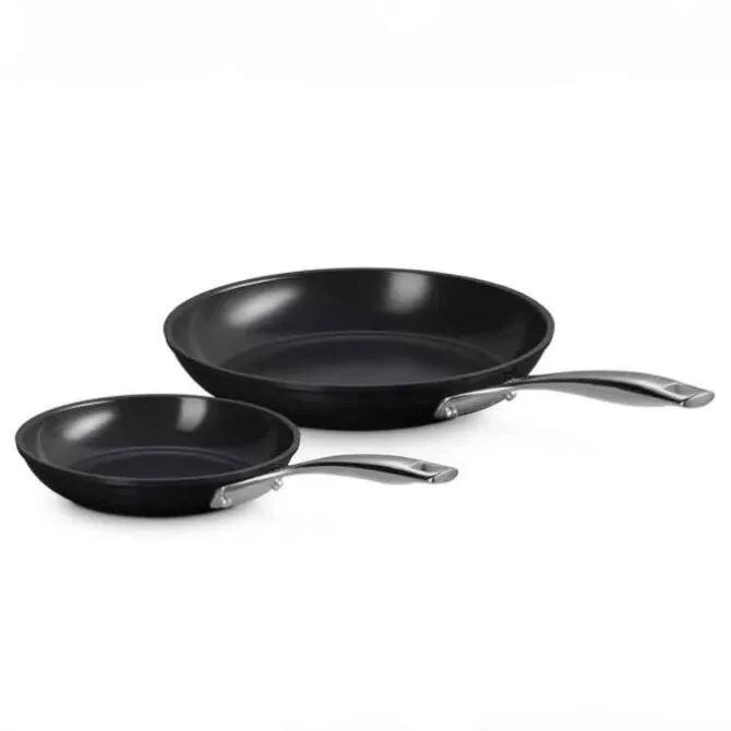 Le Creuset Essential Ceramic koekenpannenset ø 24 + 28 cm