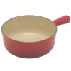 Le Creuset fonduepan ø 22 cm gietijzer kersrood