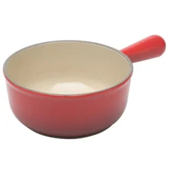 Le Creuset fonduepan ø 18 cm gietijzer kersrood