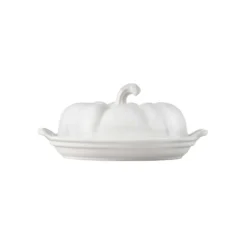 Le Creuset Halloween botervloot aardewerk White