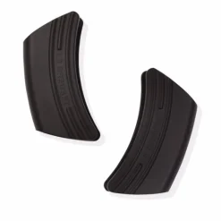 Le Creuset handvatten 12 x 6,5 cm silicone zwart 2 stuks