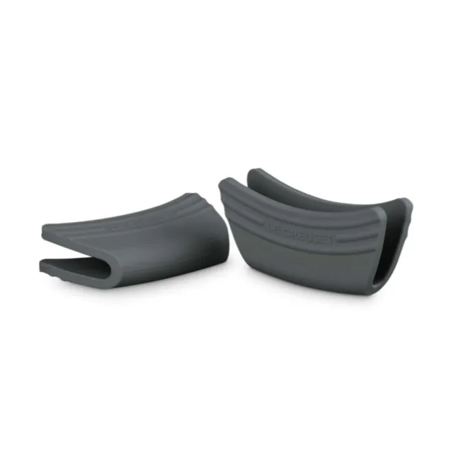 Le Creuset handvatten 12 x 6,5 cm silicone Flint 2 stuks
