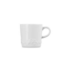 Le Creuset Holly Collectie mok 350 ml aardewerk wit