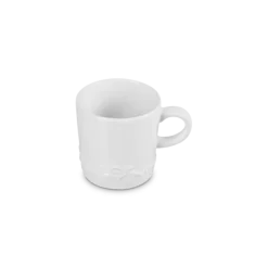 Le Creuset Holly Collectie mok 350 ml aardewerk wit