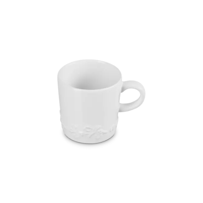 Le Creuset Holly Collectie mok 350 ml aardewerk wit