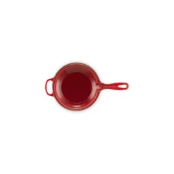 Le Creuset 2-in-1 steelpan 2,3 liter ø 22 cm gietijzer kersrood