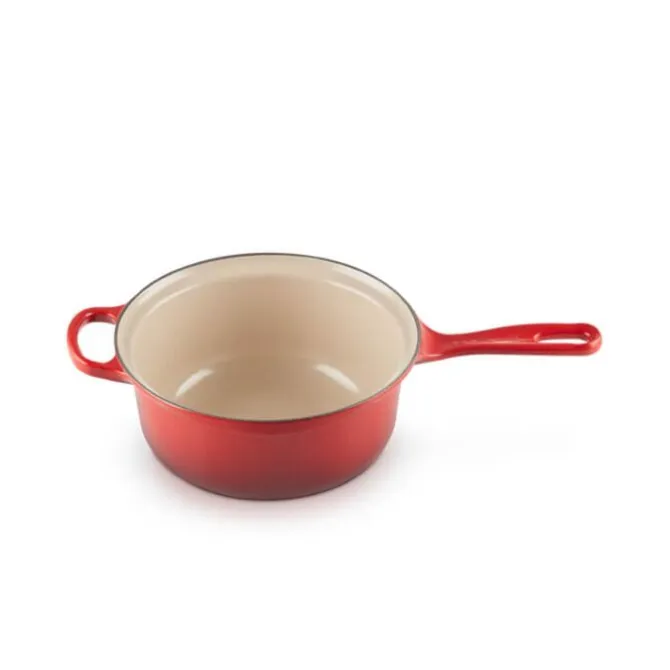 Le Creuset 2-in-1 steelpan 2,3 liter ø 22 cm gietijzer kersrood