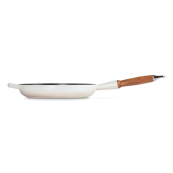 Le Creuset koekenpan rond met open greep ø 26 cm gietijzer Meringue
