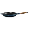 Le Creuset koekenpan rond met open greep ø 28 cm gietijzer Nuit