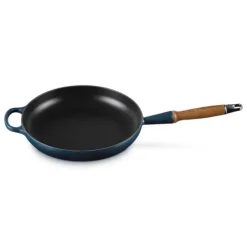 Le Creuset koekenpan rond met open greep ø 28 cm gietijzer Nuit