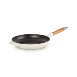 Le Creuset koekenpan rond met open greep ø 28 cm gietijzer mat zwart