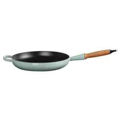 Le Creuset koekenpan rond met open greep ø 28 cm gietijzer Flint