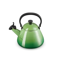 Le Creuset Kone fluitketel 1,6 liter staal bamboo