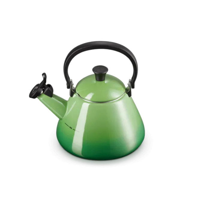 Le Creuset Kone fluitketel 1,6 liter staal bamboo