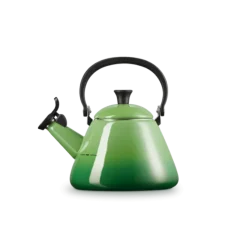 Le Creuset Kone fluitketel 1,6 liter staal bamboo