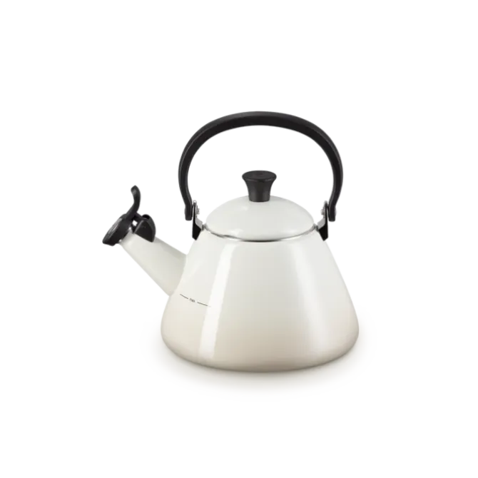 Le Creuset Kone fluitketel 1,6 liter staal Azure