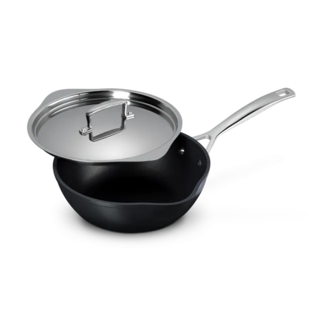 Le Creuset Les Forgées Chef's pan met schenktuiten ø 24 cm
