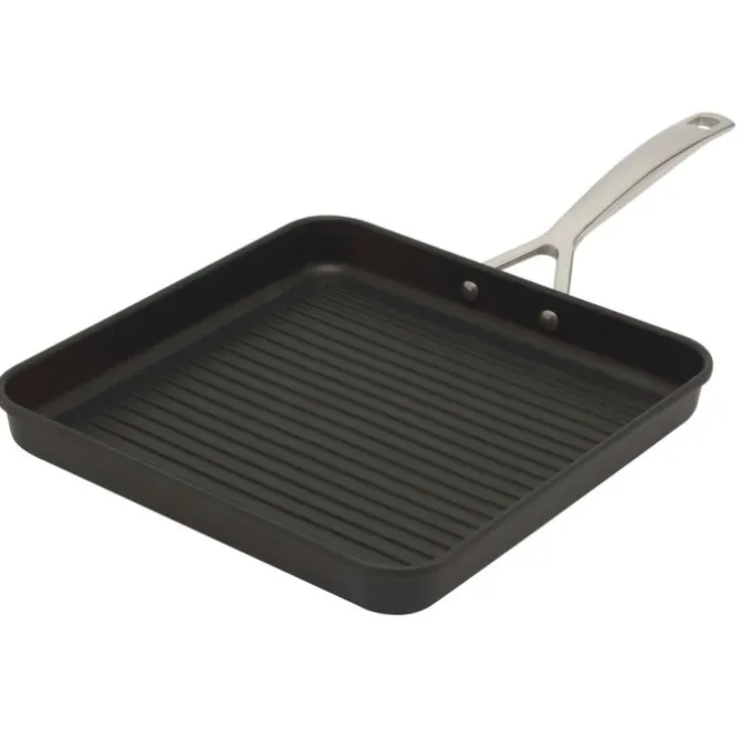 Le Creuset Les Forgées grillpan vierkant 28 x 28 cm aluminium