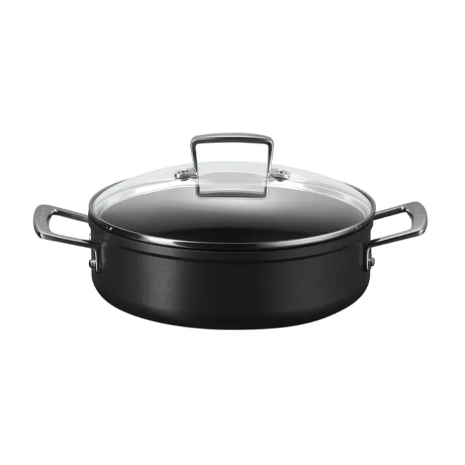 Le Creuset Les Forgées Provençaalse sauteerpan met rechte wand ø 24 cm aluminium