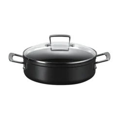 Le Creuset Les Forgées Provençaalse sauteerpan met rechte wand ø 30 cm aluminium