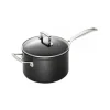 Le Creuset Les Forgées steelpan met glasdeksel 3,8 liter ø 20 cm aluminium
