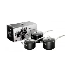 Le Creuset Les Forgées steelpannenset aluminium 3-delig