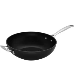 Le Creuset Les Forgées wokpan met steel en tegengreep ø 30 cm aluminium