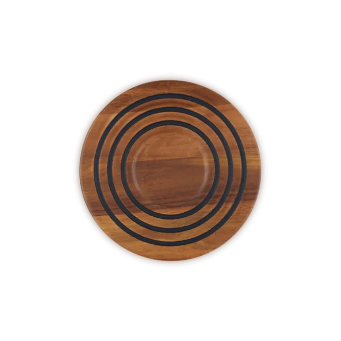 Le Creuset magnetische onderzetter ø 20 cm acaciahout