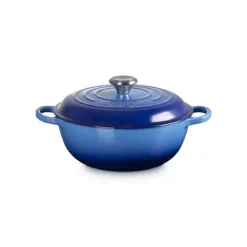 Le Creuset Marmite met hoge deksel ø 26 cm gietijzer Azure