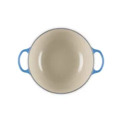 Le Creuset Marmite met hoge deksel ø 26 cm gietijzer Azure