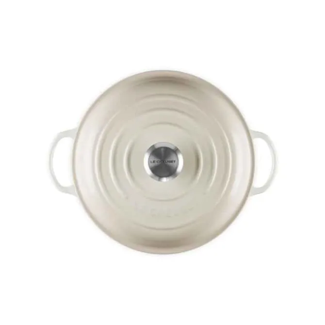 Le Creuset Marmite met hoge deksel ø 26 cm gietijzer Meringue