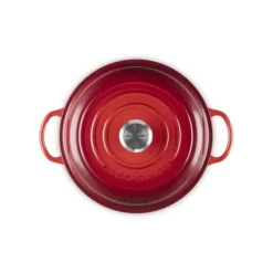Le Creuset Marmite met hoge deksel ø 26 cm gietijzer kersrood