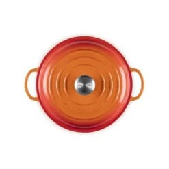Le Creuset Marmite met hoge deksel ø 26 cm gietijzer vulcanique