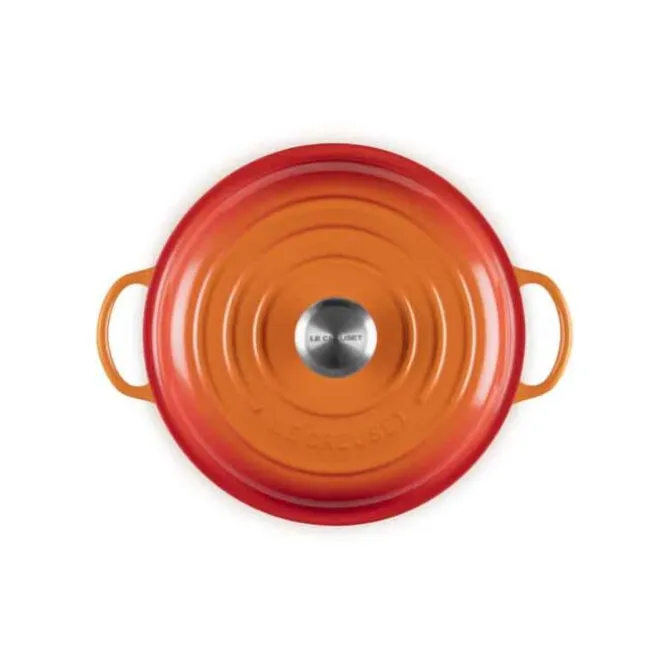 Le Creuset Marmite met hoge deksel ø 26 cm gietijzer vulcanique
