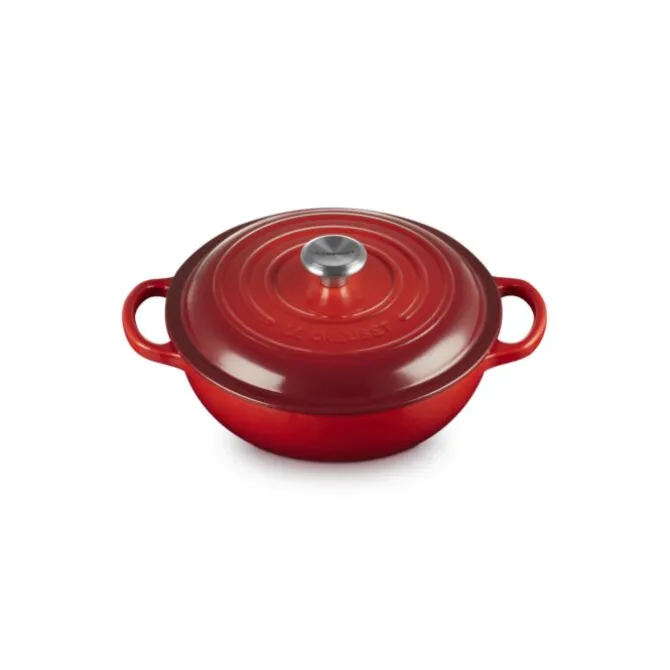 Le Creuset Marmite wok-braadpan ø 22 cm gietijzer kersrood