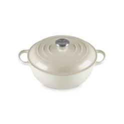 Le Creuset Marmite wok-braadpan ø 22 cm gietijzer Meringue