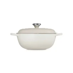 Le Creuset Marmite wok-braadpan ø 22 cm gietijzer Meringue