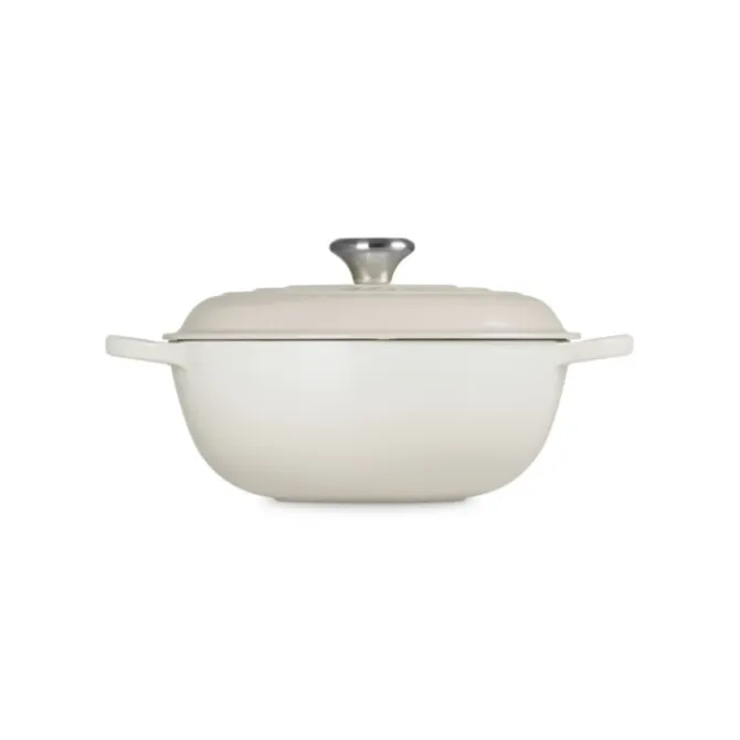 Le Creuset Marmite wok-braadpan ø 22 cm gietijzer Meringue