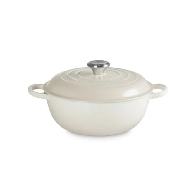 Le Creuset Marmite wok-braadpan ø 22 cm gietijzer Meringue
