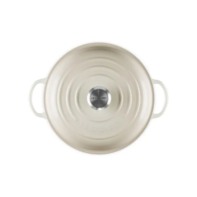 Le Creuset Marmite wok-braadpan ø 22 cm gietijzer Meringue