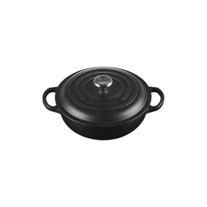 Le Creuset Marmite wok-braadpan ø 22 cm gietijzer mat zwart
