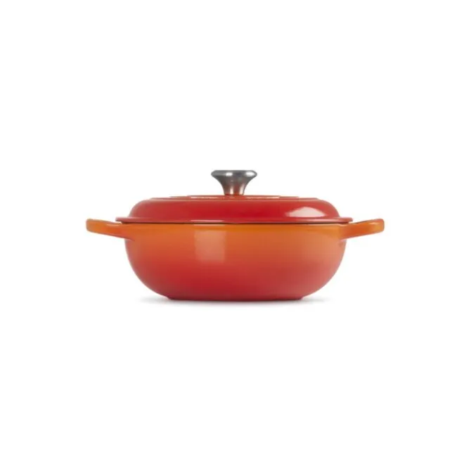 Le Creuset Marmite wok-braadpan ø 22 cm gietijzer vulcanique
