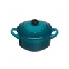 Le Creuset minipan ø 10 cm aardewerk Deep Teal
