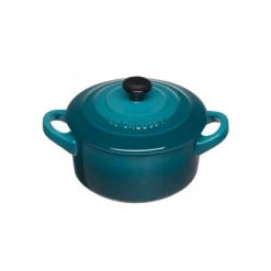 Le Creuset minipan ø 10 cm aardewerk Deep Teal
