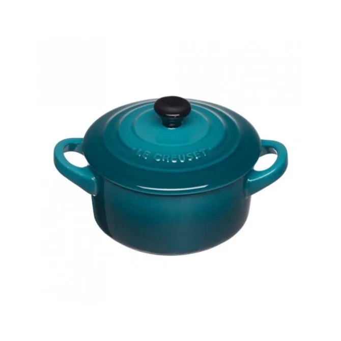 Le Creuset minipan ø 10 cm aardewerk Deep Teal