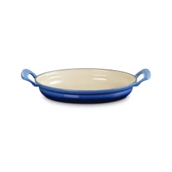 Le Creuset Modern Heritage ovale pan ø 28 cm gietijzer Azure