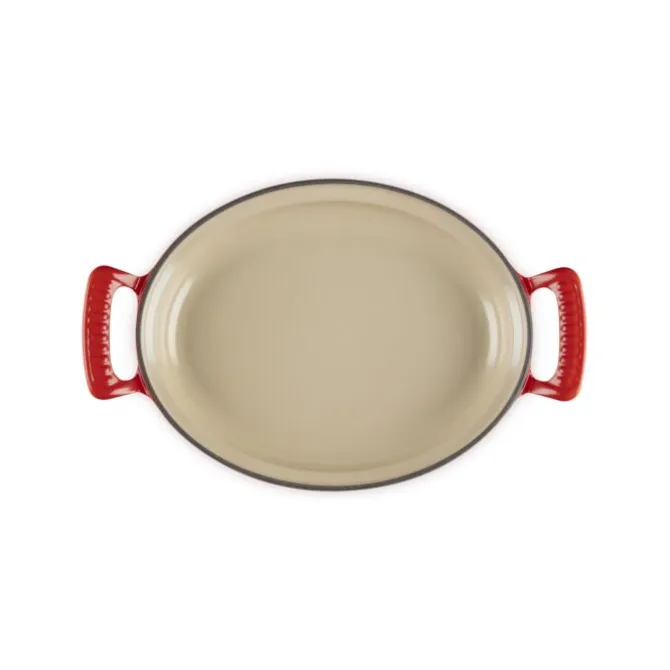 Le Creuset Modern Heritage ovale pan ø 28 cm gietijzer kersr